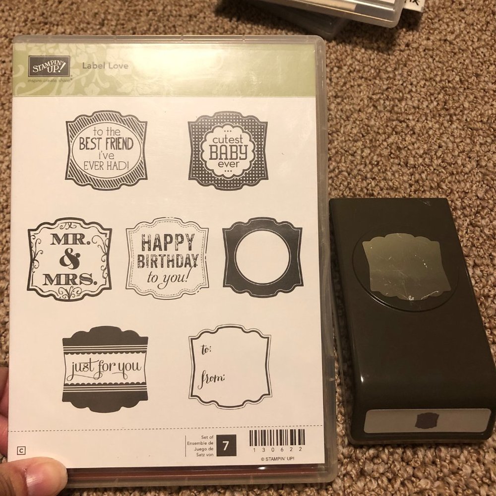 Stampin Up Label Love bundle
